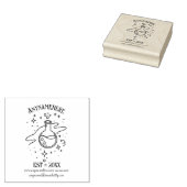 Maak Je Eigen Toverdrank Fles Apotheek Rubberstempel (Gestempeld)