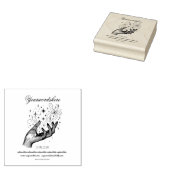 Maak Je Eigen Toverstof Hand Rubberstempel (Gestempeld)