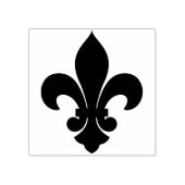 Maak je eigen traditionele Fleur de Lis Rubberstempel (Afrduk)