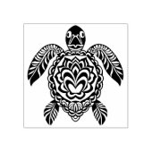 Maak Je Eigen Tribale Zeeschildpad Rubberstempel (Afrduk)