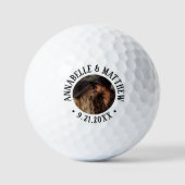 Maak Je Eigen Trouwfoto Golfballen (Voorkant)
