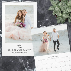 Maak je eigen trouwfoto kalender