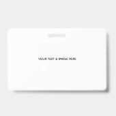 Maak je eigen trouwkaart aangepaste platte notitie badge (Voorzijde)