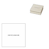 Maak je eigen trouwkaart aangepaste platte notitie rubberstempel (Gestempeld)