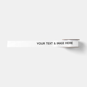 Maak je eigen trouwkaart aangepaste platte notitie satijnen lint