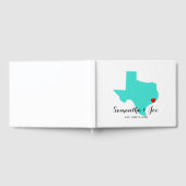 MAAK JE EIGEN TURQUOISE TEXAS-BRUILOFT GASTENBOEK (Volledig)