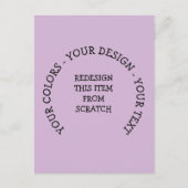 Maak Je Eigen Uitnodiging Briefkaart (Voorkant)