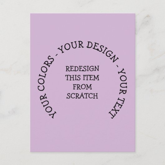 Maak Je Eigen Uitnodiging Briefkaart (Voorkant)