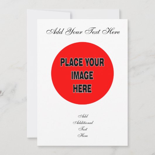 Maak Je Eigen Uitnodigingen (Voorkant)