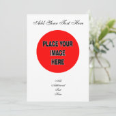 Maak Je Eigen Uitnodigingen (Staand voorkant)