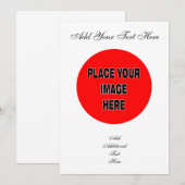 Maak Je Eigen Uitnodigingen (Voorkant / Achterkant)