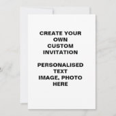 Maak Je Eigen Uitnodigingen met een DIY-Uitnodigin (Voorkant)