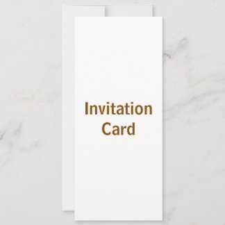 Maak je eigen uitnodigingskaart van 10 x 23,5 cm kaart