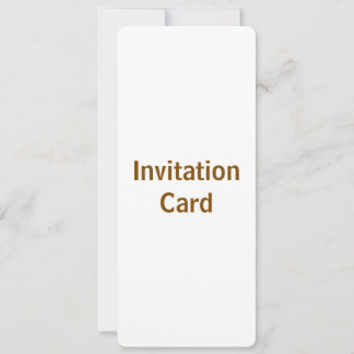 Maak je eigen uitnodigingskaart van 10 x 23,5 cm kaart