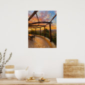 Maak je eigen unieke zonsondergang poster (Keuken)