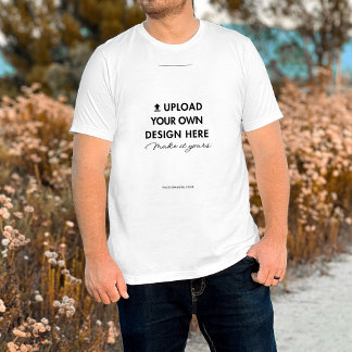 Maak Je Eigen Upload Aangepaste Ontwerp Print T-shirt