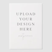 Maak je eigen vellum uitnodigingen (Voorkant)