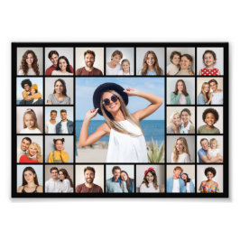 Maak Je Eigen Vergroting van 27 Foto's Collage Foto Afdruk