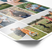 Maak Je Eigen Vergroting van 7 Foto's Collage Foto Afdruk (Hoek)