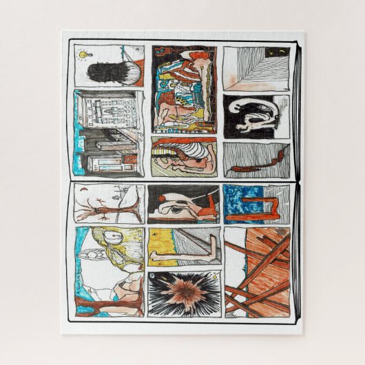 Maak je eigen verhaal legpuzzel (Verticaal)