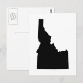 Maak je eigen verhuisbericht naar Idaho Briefkaart (Voorkant / Achterkant)