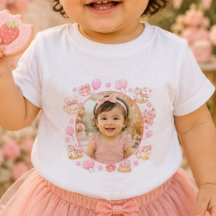Maak Je Eigen Verjaardag T-Shirt Voor Baby Meisje