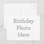 Briefkaart, Maat: Standaard Briefkaart, Papier: Signature Mat, Enveloppen: Geen (Voorkant / Achterkant)