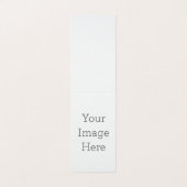 Gepersonaliseerd Verticaal Tent vouw gevouwen visitekaartje (Buitenkant ongevouwen)