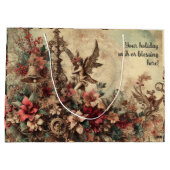 Maak je eigen Victoriaanse kerstengel Groot Cadeauzakje (Achterkant)
