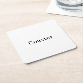 Maak je eigen vierkant van 10 x 10 cm kartonnen onderzetters