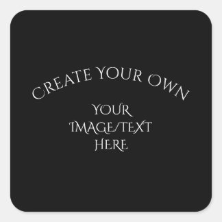 Maak je eigen vierkante sticker