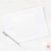 Maak je eigen vierkante sticker (Envelop)