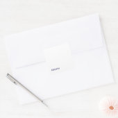 Maak Je Eigen Vierkante Sticker (Envelop)