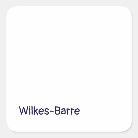 Maak Je Eigen Vierkante Sticker (Voorkant)