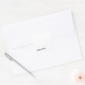 Maak Je Eigen Vierkante Sticker (Envelop)