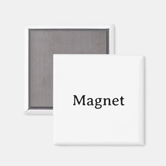 Maak je eigen vierkante van 5 cm magneet (Voorkant / Achterkant)