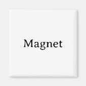 Maak je eigen vierkante van 5 cm magneet (Voorkant)