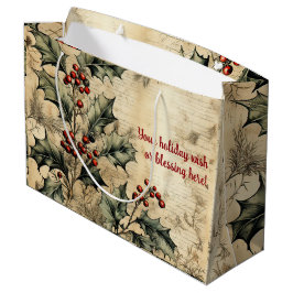 Maak Je Eigen Vintage Hulst Briefpapier Groot Cadeauzakje