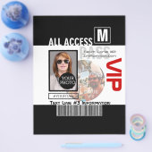 Maak je eigen VIP-pas 8 manieren om te personalise Flyer (Enkel)