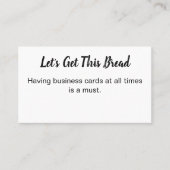 MAAK JE EIGEN VISITEKAARTJE (Voorkant)