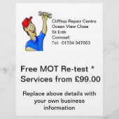 Maak je eigen vliegers flyer (Voorkant)