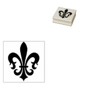 Maak Je Eigen Vlinder Fleur De Lis Rubberstempel (Gestempeld)