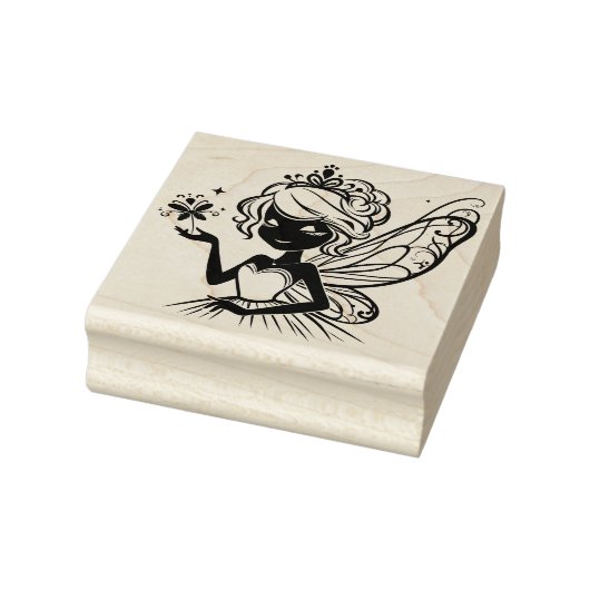 Maak Je Eigen Vlinderfee Prinses Rubberstempel (Stempel)