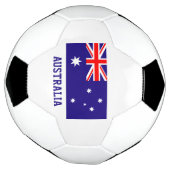 Maak je eigen voetbal | Australisch team vlag (Gedraaid)