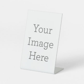 Maak je eigen voetstuk bord reclamebord met voetstuk