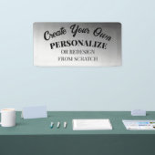 Maak je eigen volledig aangepaste spandoek (Beurs)