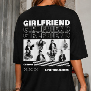 maak je eigen vriendin met foto en naam 90s t-shirt