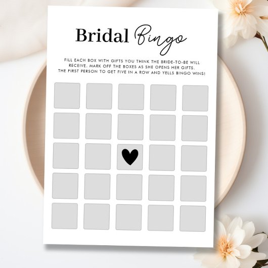 Maak je eigen Vrijgezellenfeest Bingo Game Kaart