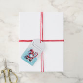 Maak je eigen vrolijke kabouter Kerst Kerstmis met Cadeaulabel (Met Touw)