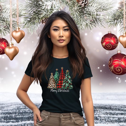 Maak je eigen vrolijke kerstboodschap t-shirt